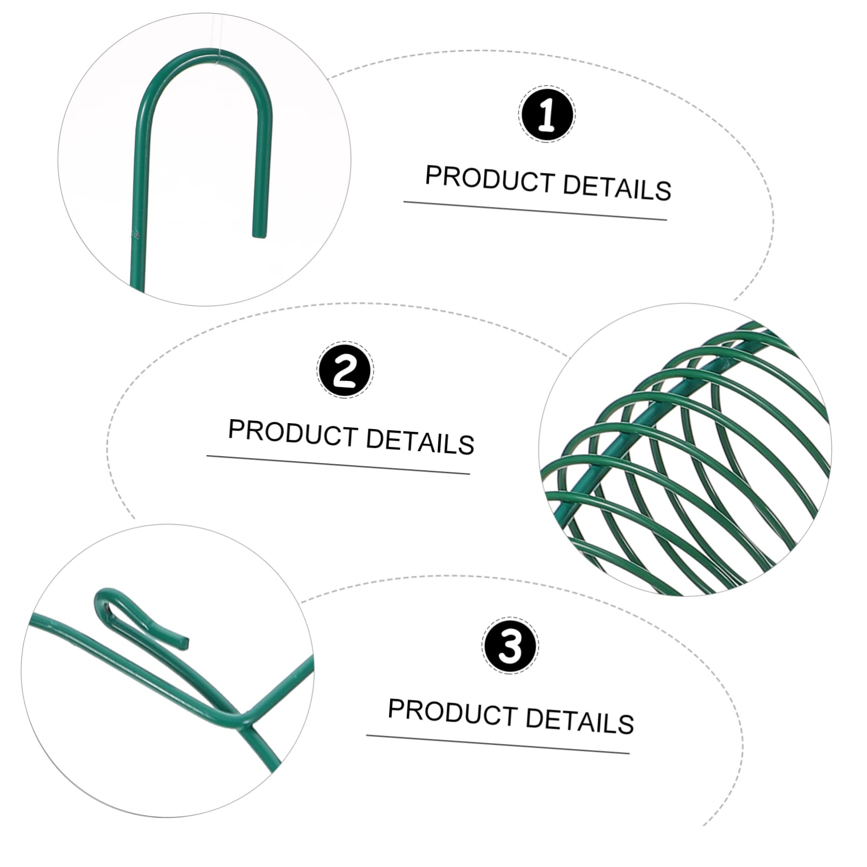 SUPVOX 2piezas Alimentador De Pájaros Colgante De Comedero para Aves De Diseño Chic Herramienta De Alimentación para Exteriores para Larks y Periquitos