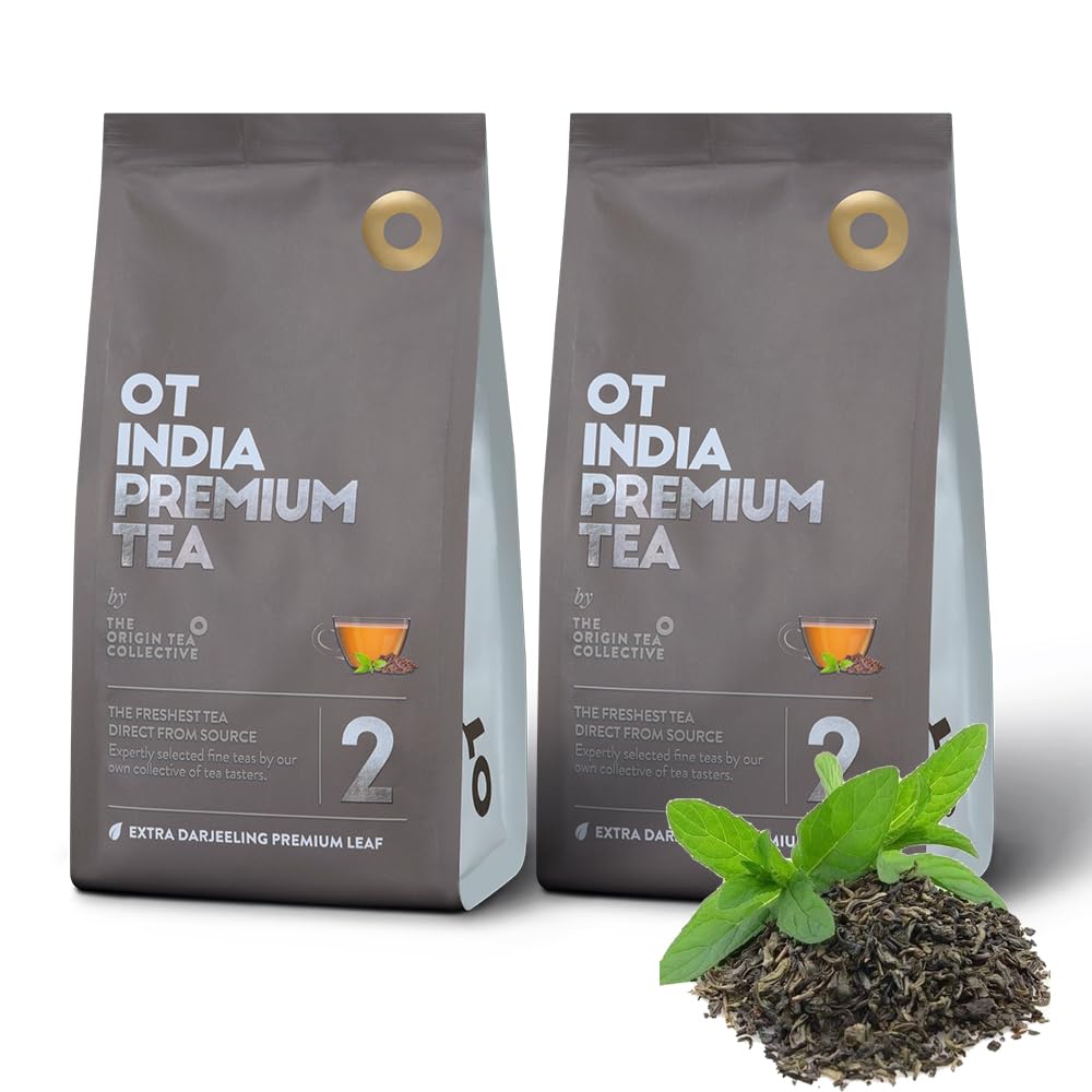 OT India Premium Tea with Extra Darjeeling Leaf | Energising, Digestive & Hydrating Tea Pouch [Pack of 2 x 200gm) (B0CVDGCGF7) Amazon Price History, Amazon Price Tracker