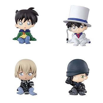 Amazon.co.jp: 名探偵コナン ちぢませ隊 ［全4種セット