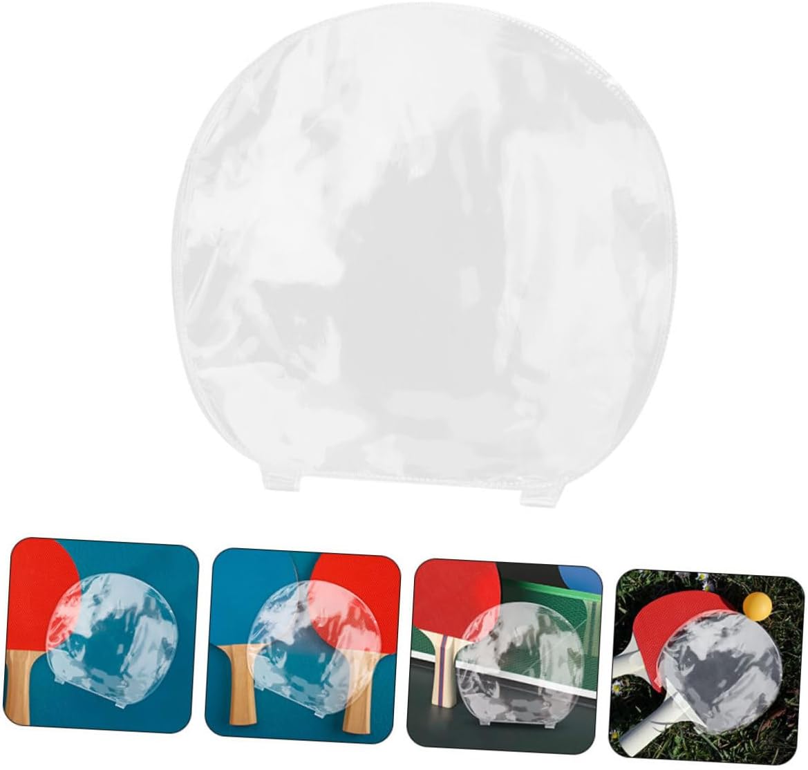 Table Tennis Accessory 6pcs Adhesive Protect Film Racket Film for Longevity