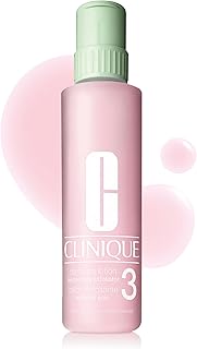 Clinique 3-Step Clarifying Lotion Face Exfoliator 3 | Toner With Witch Hazel + Salicylic Acid | For Combination Oily Skin Types