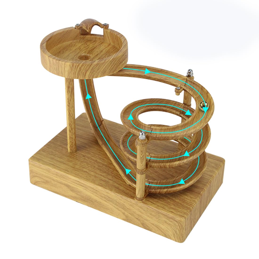Kinetic Art Perpetual Motion Machine Desk Toy, Non ...