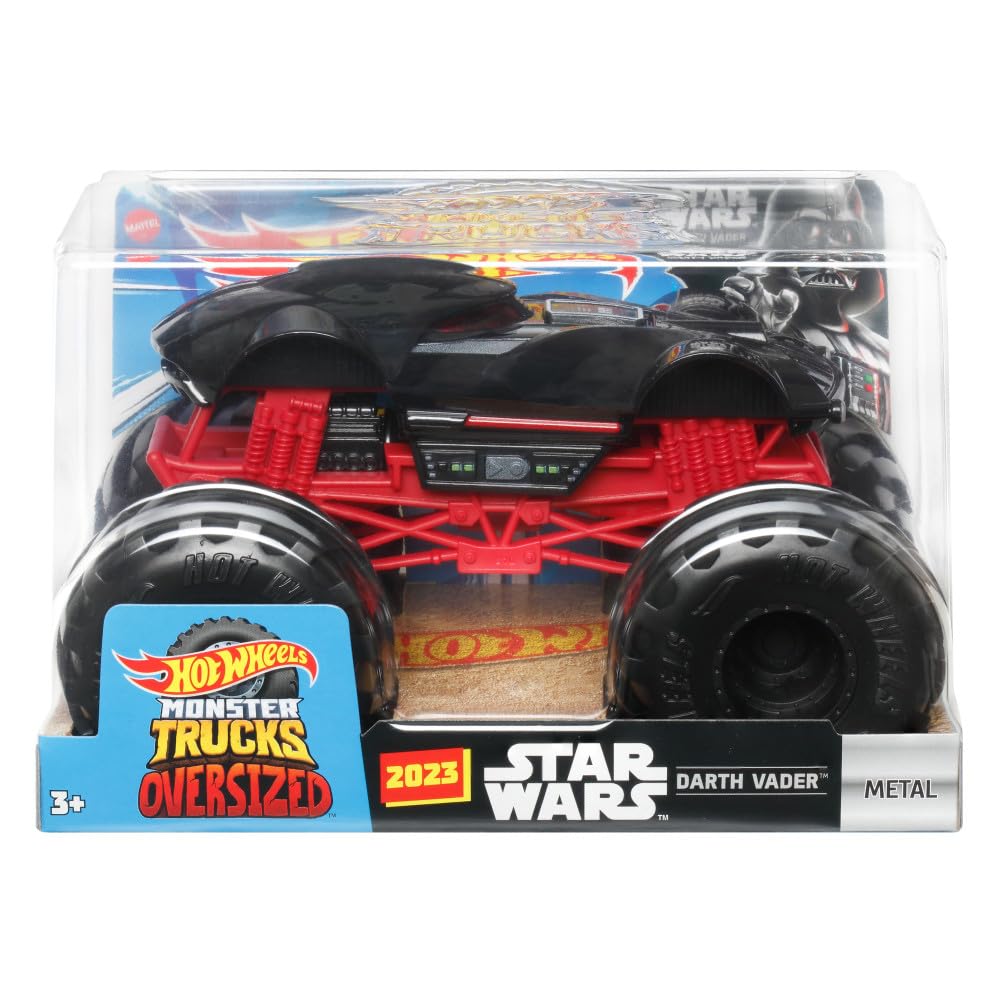 Hot Wheels Star Wars 1:24 Scale Darth Vader Oversized Monster Trucks :  Amazon.ca: Toys \u0026 Games