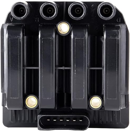 Vista 159 de OCPTY Juego de 4 bobinas de encendido compatibles con OE: UF604 C1685 apto para Mazda 3 para Mazda 5 2008-2015