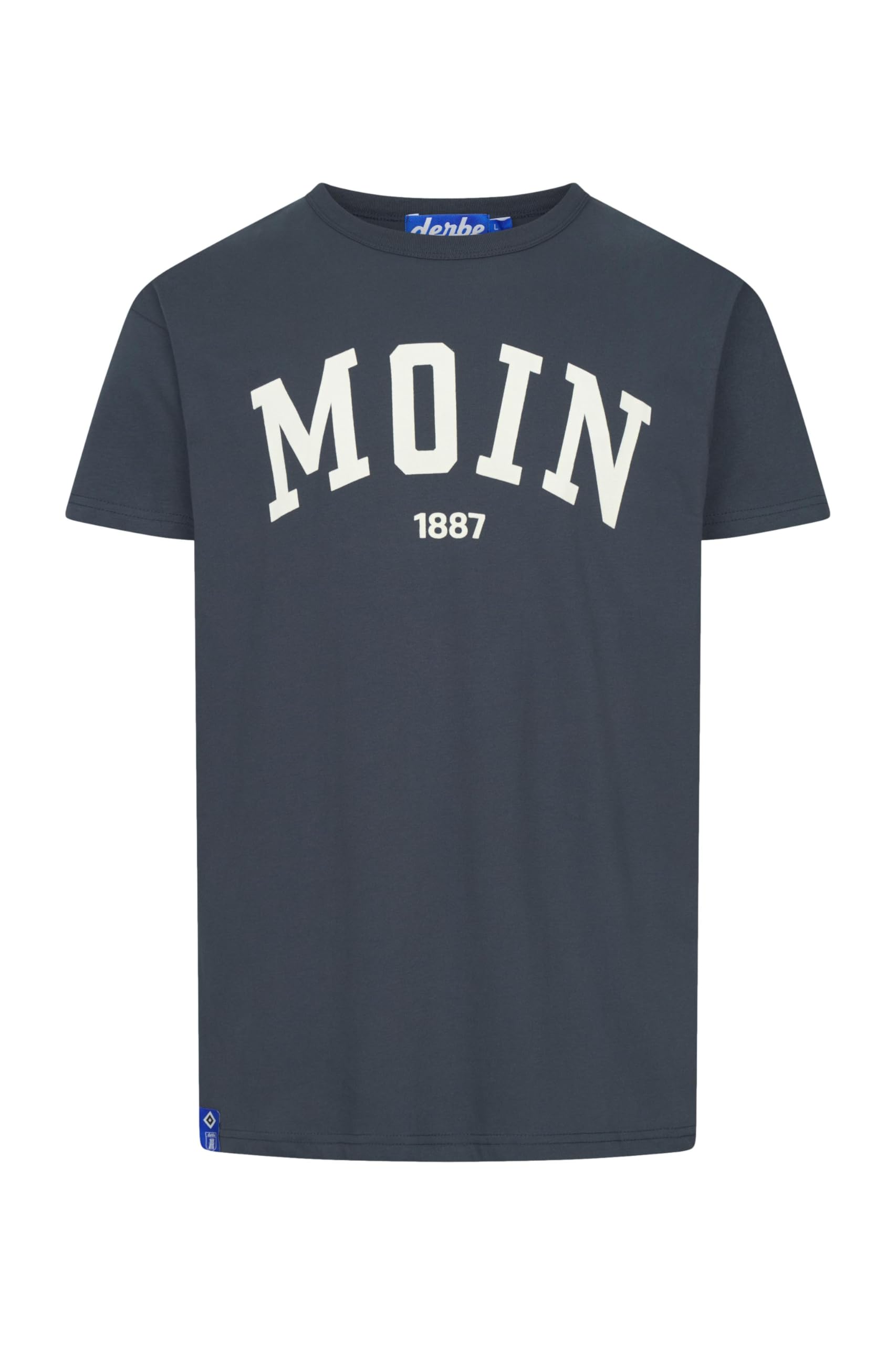 derbe Herren T-Shirt HSV Moin HSV Fanartikel Hamburger Sportverein