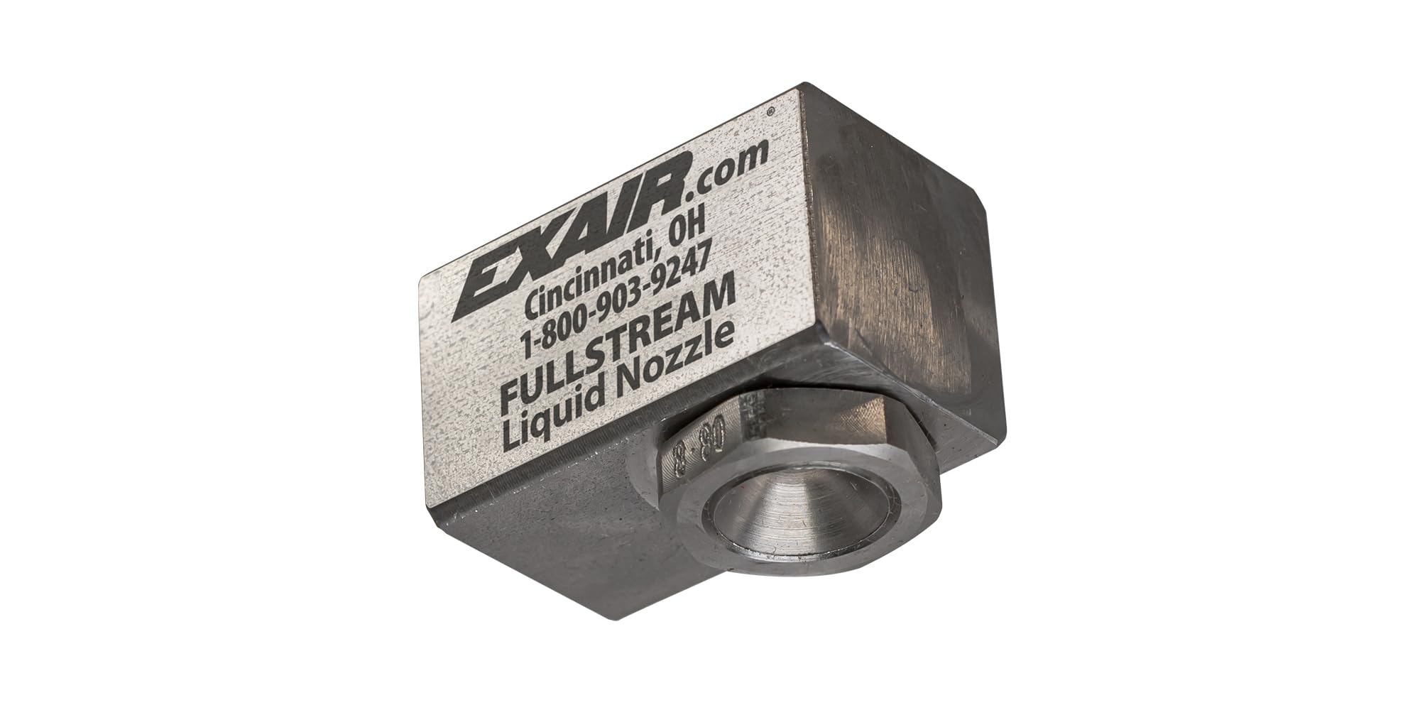 3/8 NPT FullStream Cone Nozzle - 2.0 GPM Liquid Capacity