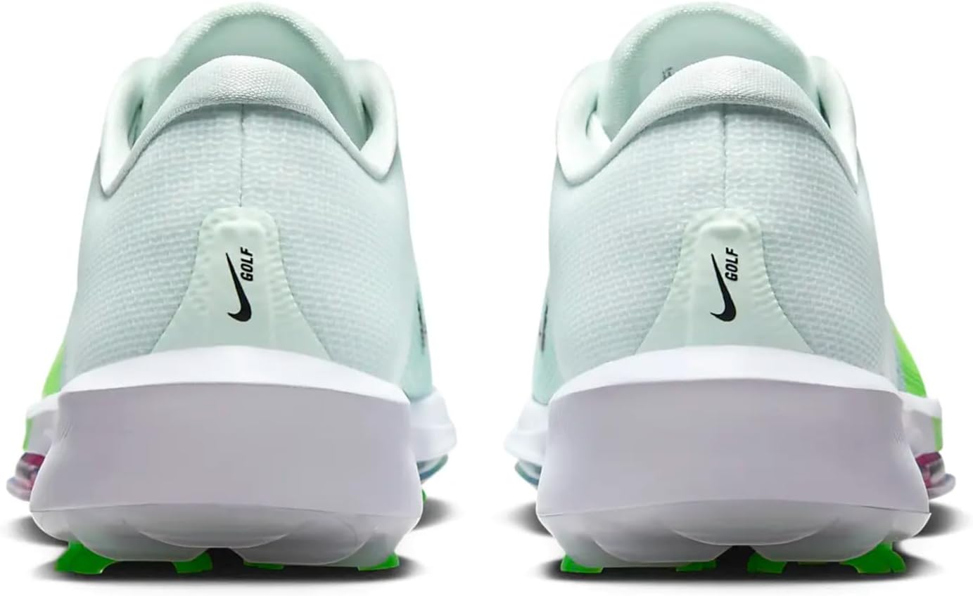 Nike Infinity Tour 2 Golf Shoes (FD0217-300, Barely Green/White/Green Strike/Black) Size 10 - Image 6