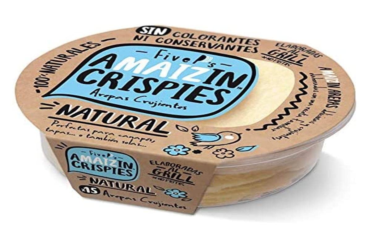 Amaizin Crispies Natural 15 Unidades 84 g