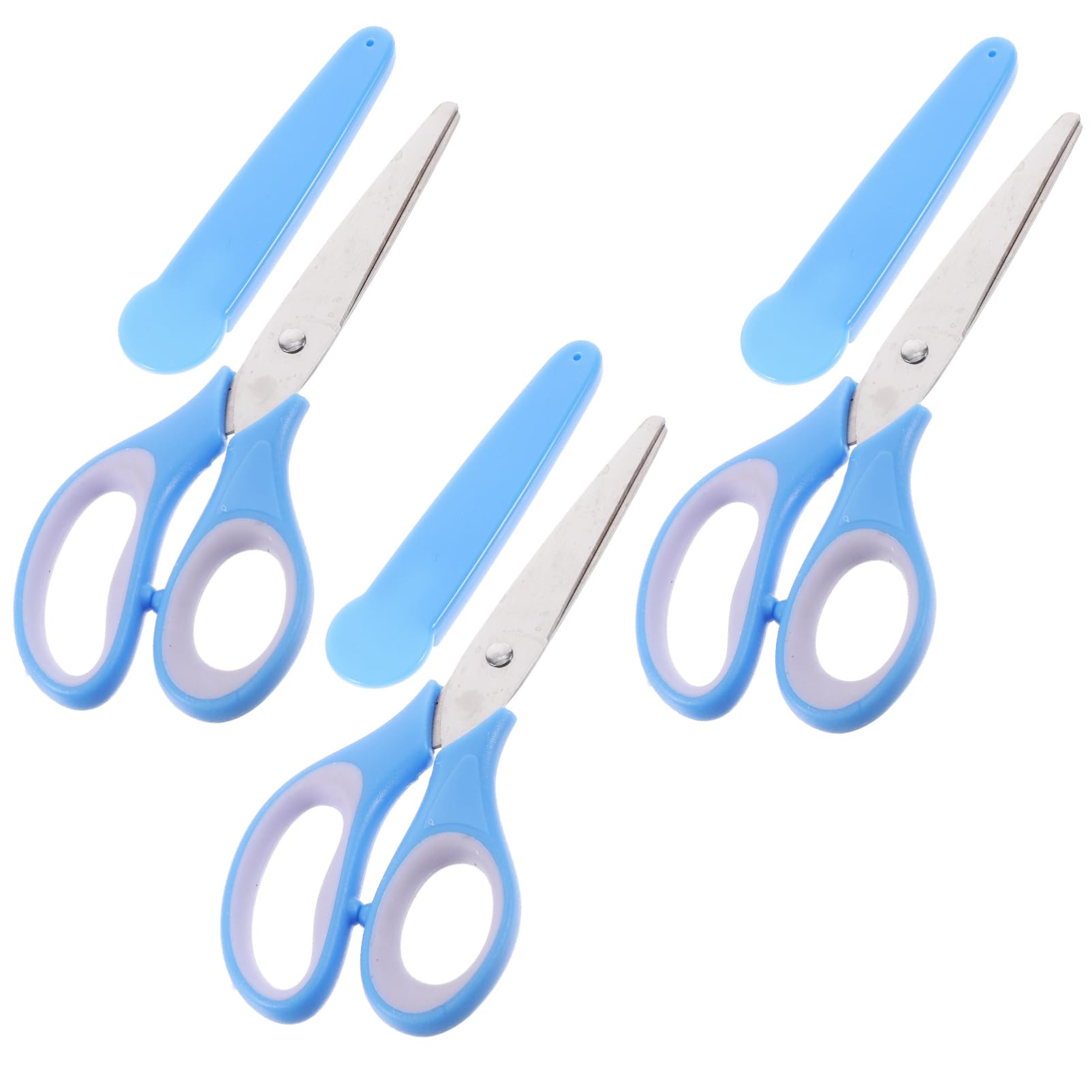 Abaodam 4 Set Forbici Alla Rinfusa Forbicine Per Unghie Braccialetto Staccabile Forbice Forbici Prescolari Forniture Per La Casa Acciaio Inossidabile Sky- Pezzi * 4
