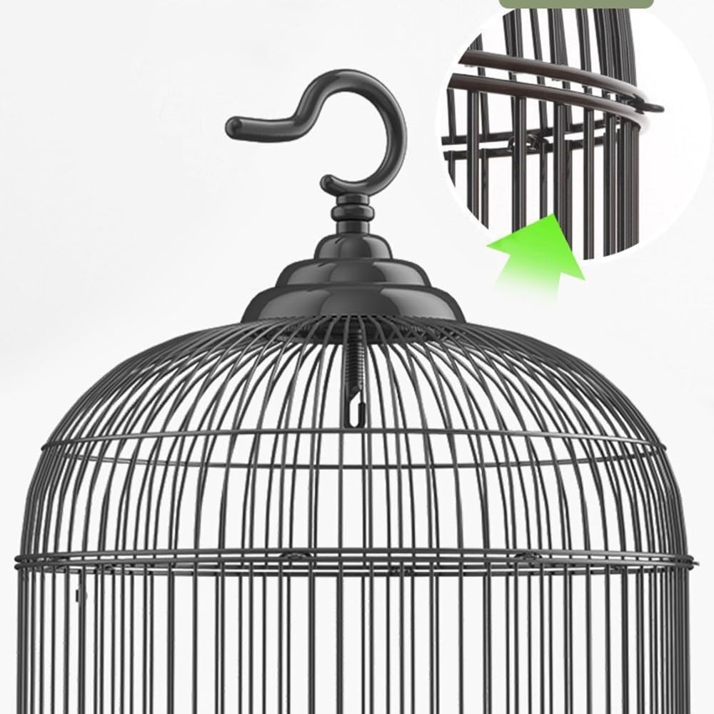 Klatka dla Budgie Luksusowa klatka dla ptaków w willi papug Kompletny domek i gniazdo nowego typu