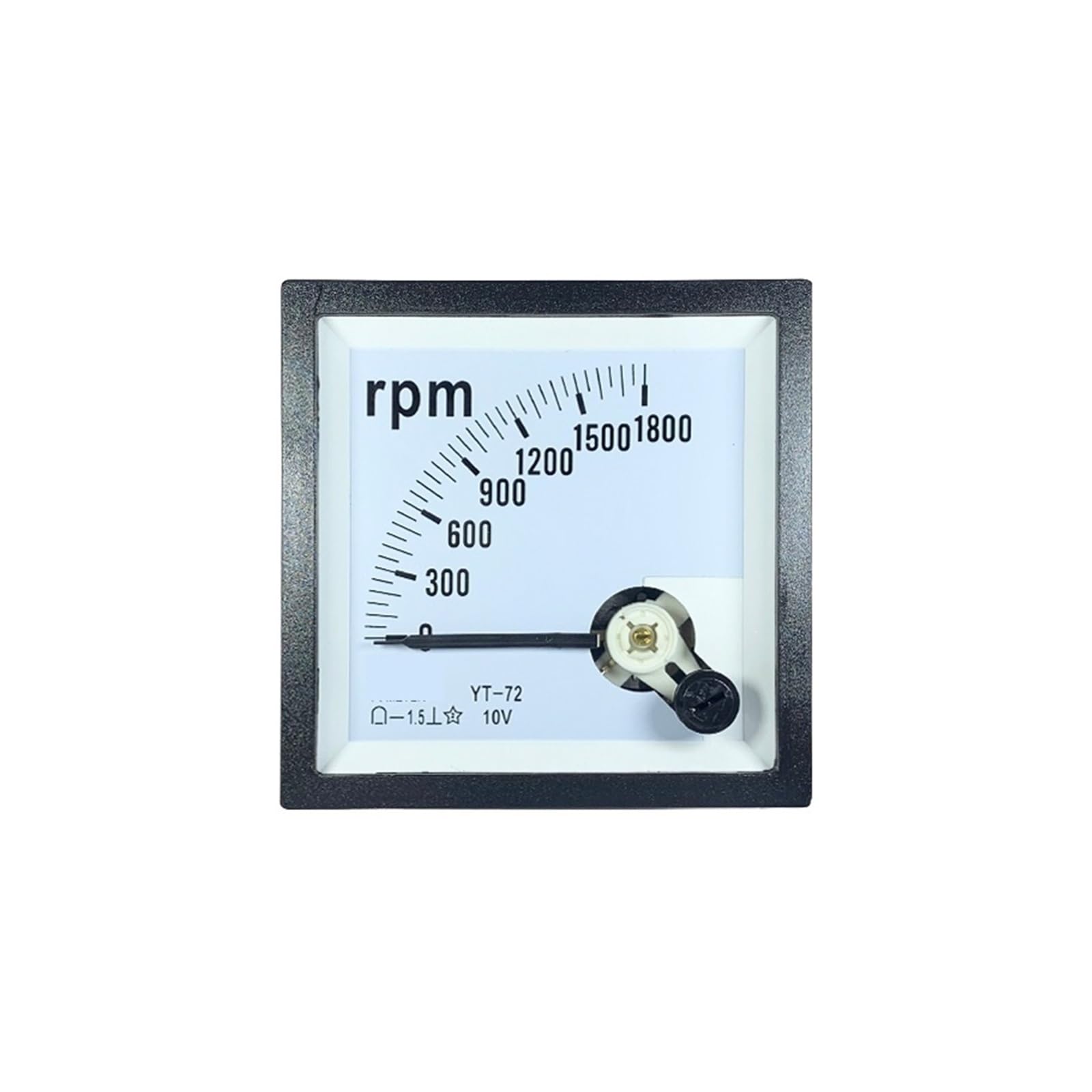 Yt72 10V Input Tachometer 100RPM 200rpm 300rpm 500rpm 1000rpm 1500r / min Frequency Converter photoelectric Switch Speed Limit t(DC600R 10V,DC3000R 10V)