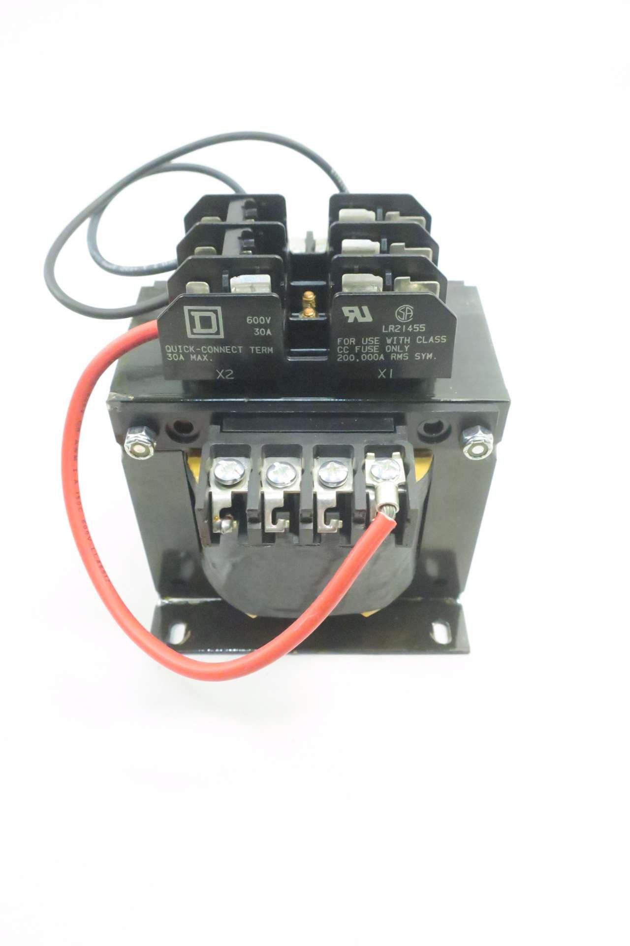 SQUARE D 9070TF500D1 500VA 1PH 480V-AC 120V-AC TRANSFORMER