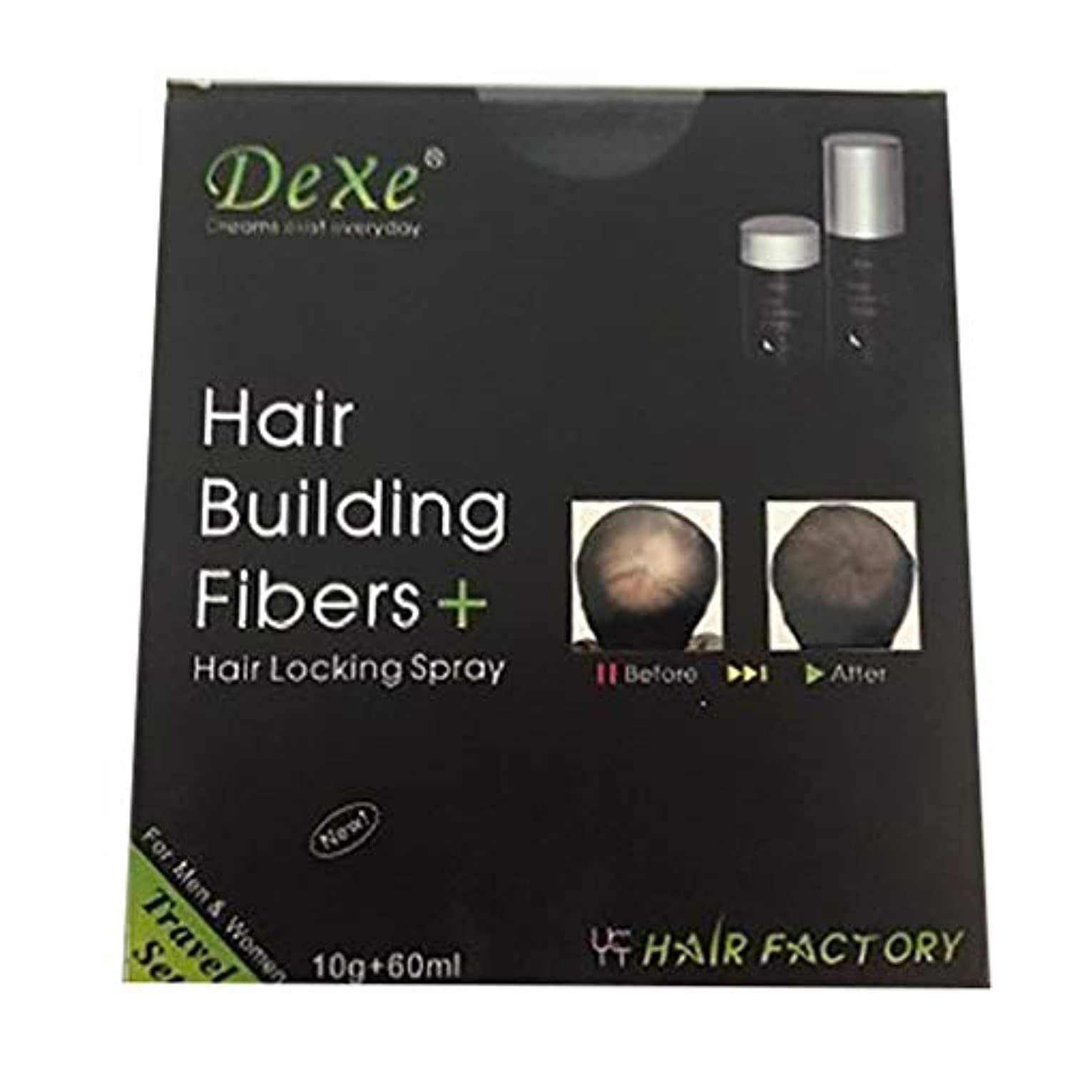 Dexe Hair building fiber hair locking spray