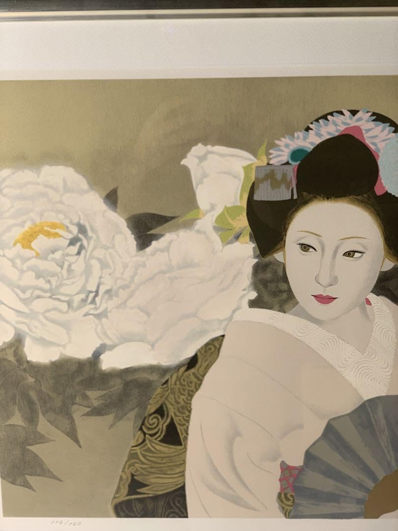 真作　室井東志生　舞妓　日本画 舞妓 | ｜正光画廊
