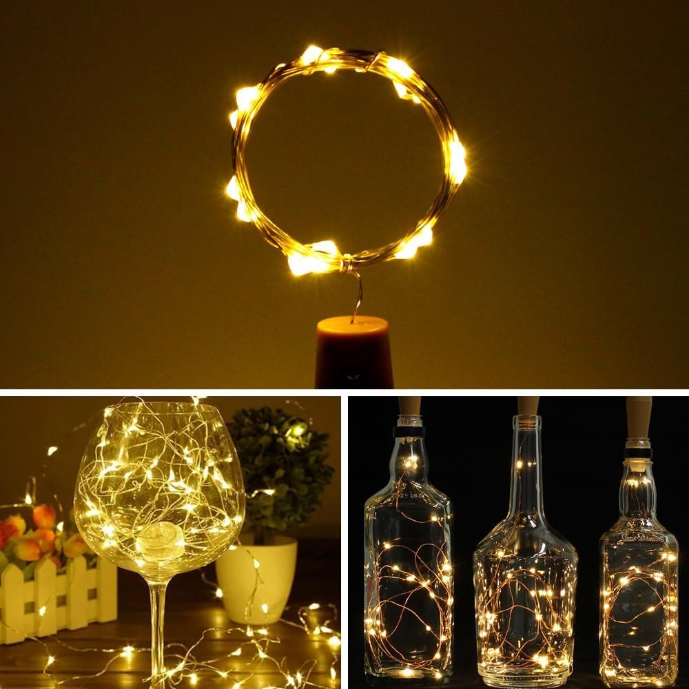 Sternfabrik Corcho Para Botellas Con 8er Micro LED Luces