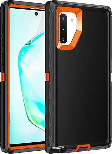 Miniatura 29 de Funda para Galaxy Note 10 Plus, a prueba de golpes, a prueba de caídas, a prueba de polvo, protección de cuerpo completo de 3 capas, funda rígida