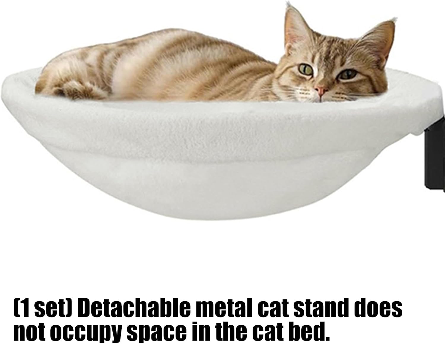 Cats Perch Bed Aluminum Alloy Comfortable House Rest Hammock for Apartment Living Space Use Tree