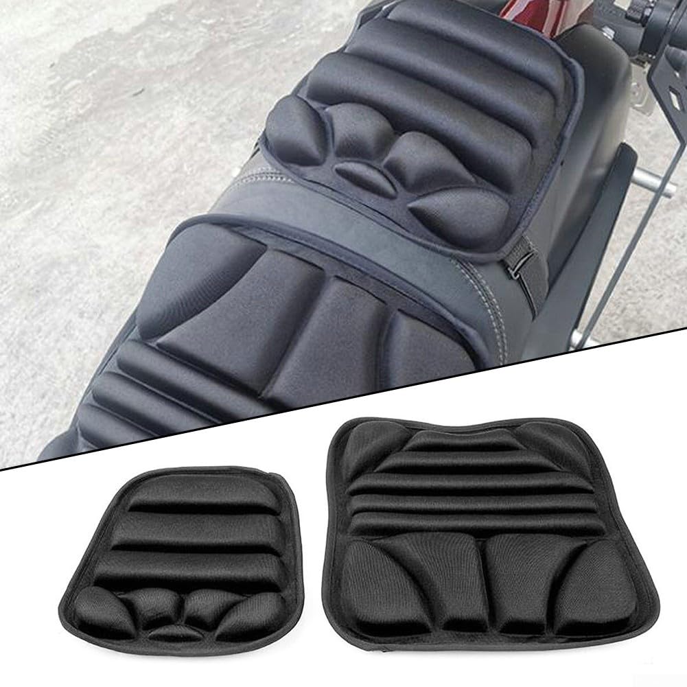 Sedile Passeggero Per Moto Con 8 Ventose - Design A Teschio Per Harley E Chopper - Foto 5