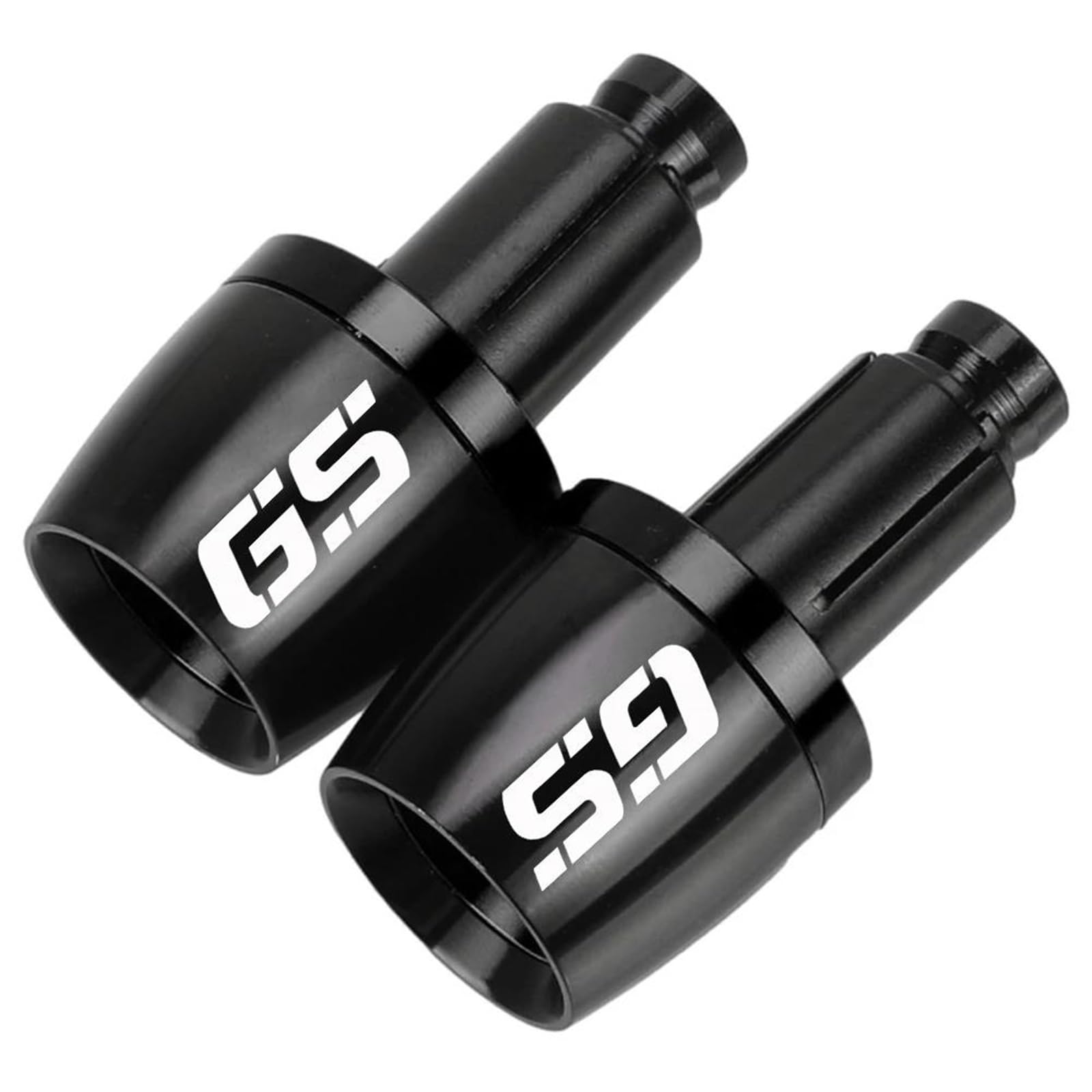 Terminali Manubrio Per BMW Per G310GS F750GS F800GS F850GS R1200GS R1250GS ADVENTURE Manopole Manubrio Terminali Manubrio Tappi Contrappeso Tappi Scorrevoli Terminali Moto Manubrio moto tappi(Black)