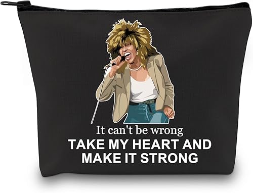 GJTIM Regalo musical Letra de canción musical Regalo Músico Inspirado Bolsa con cremallera Regalo Teatro Musical Bolsa de maquillaje musical, Hazlo