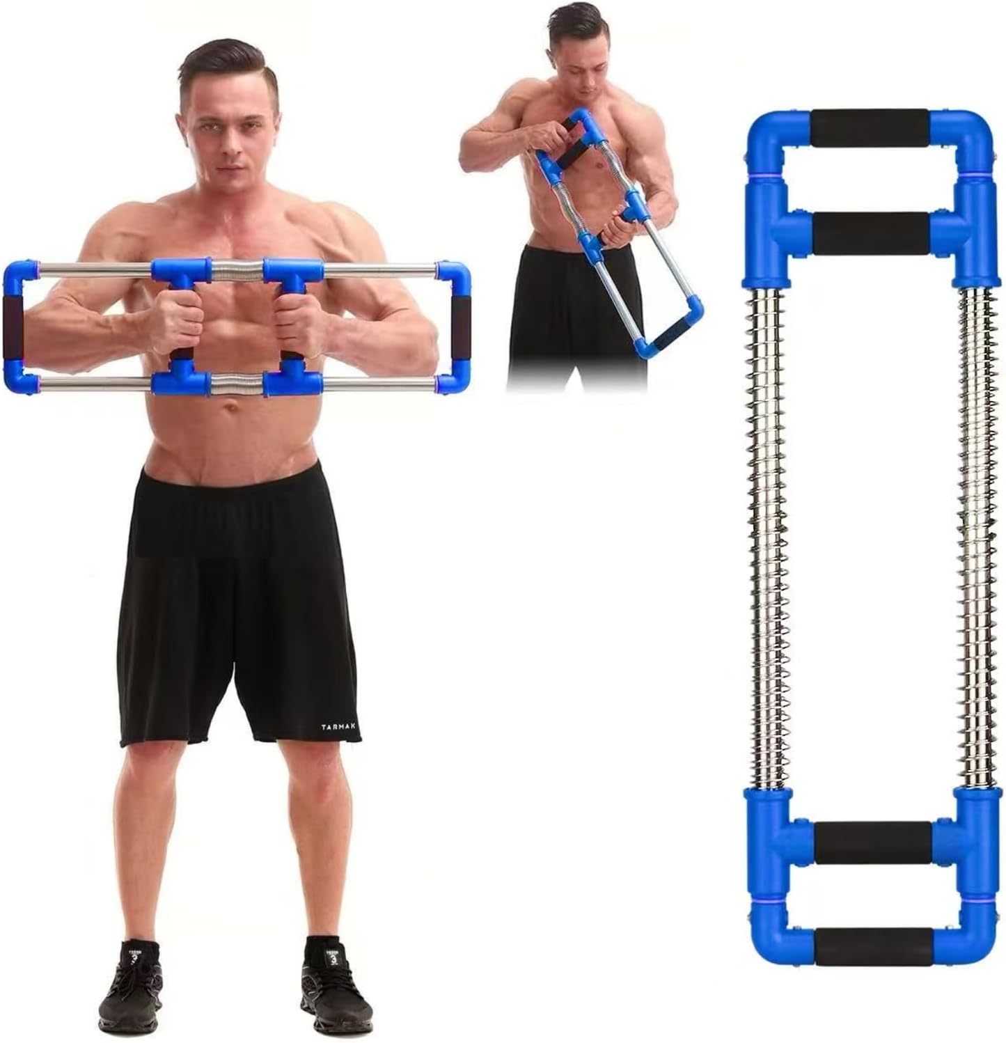 - GoFitness Push Down Bar - Chest Workout Equipment for Home Gym