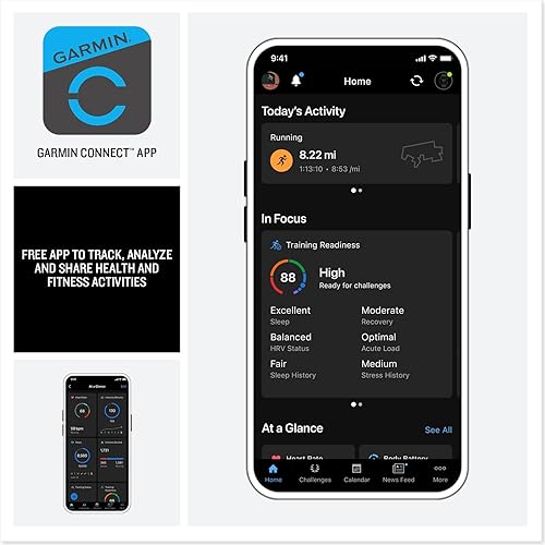 Miniatura 5 de Garmin® Forerunner® 570, 47mm, Reloj inteligente avanzado para correr y triatlón con GPS, pantalla AMOLED, funciones de entrenamiento y