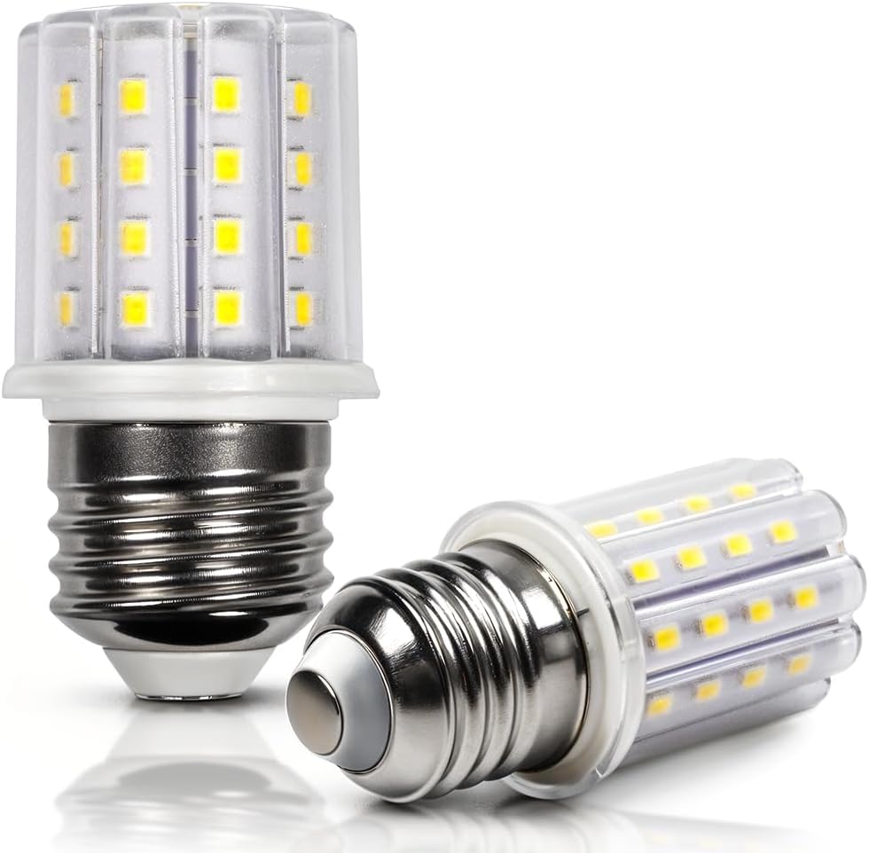 For KEI D34L Refrigerator Bulb 3.5W AC100-265V LED Light Bulb Compatible with Frigidaire Freezers Mini Fridge for Kenmore Whirlpool Energy-Saving E26Base NOT E17&E12 Base Bulb for Refrigerators (2PCS)
