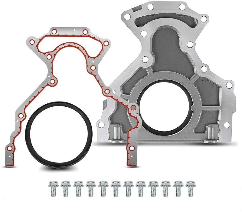 Kit de tampa do retentor traseiro do motor YHTAUTO com junta para Chevrolet, GMC e Buick – 1 unidade