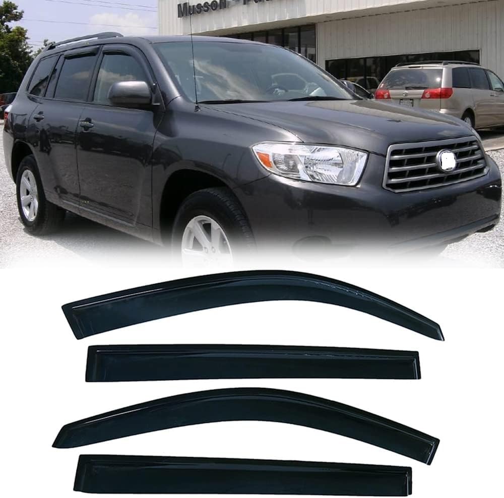 Amazon.com: BOOGADEE Original 4pcs Window Shade, Outside Mount Tape-On ...