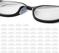 30 Pairs Non Slip Silicone Nose Pads for Eyeglasses and Sun Glasses - Extra Comfort & Clear Pressure Reduction