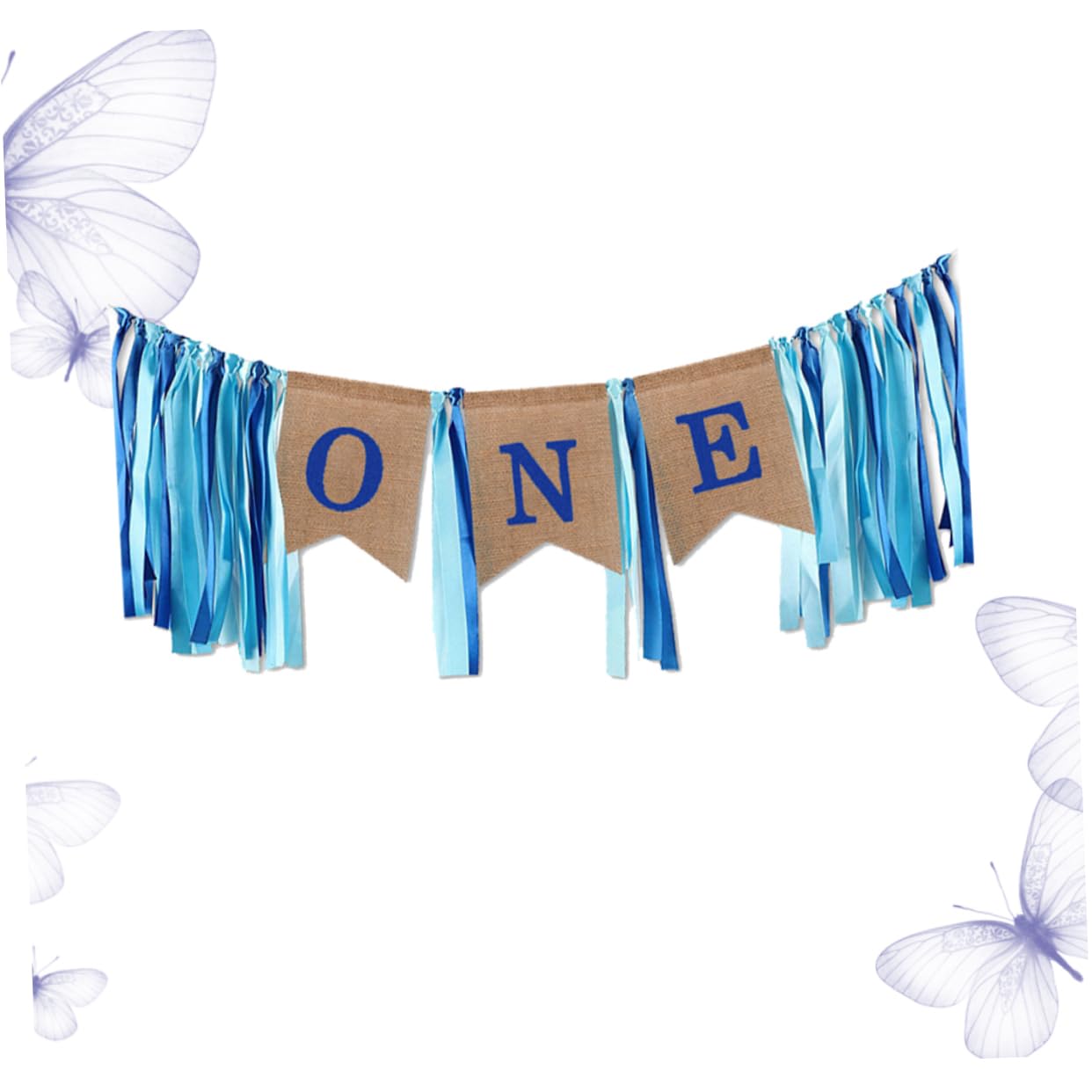TOPBATHY 3pezzi Banner Decorativo Per Compleanno Lino Con Nastro Decorazione Feste Per Adulti Per Interni Ed Esterni Compleanno e Eventi Speciali