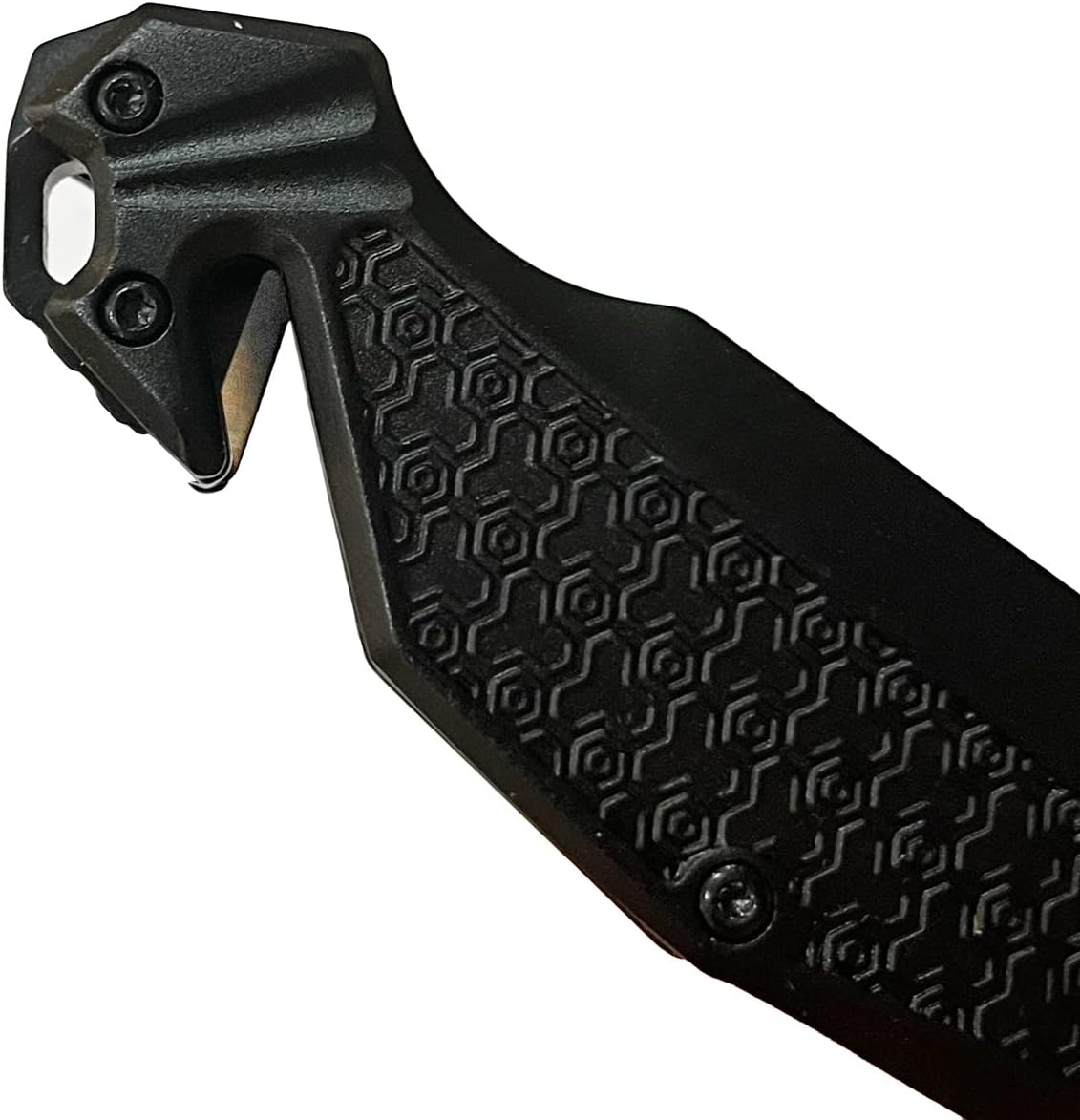 PWT371 8.25" Flip Open Tactical Survival Aluminum Handle Pocket Knife (PWT371BK)