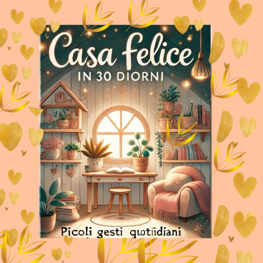 Casa felice in 30 giorni: "Il metodo semplice e rivoluzionario per trasformare la tua casa (e la tua mente) in soli 30 giorni: ordine, pace e felicità