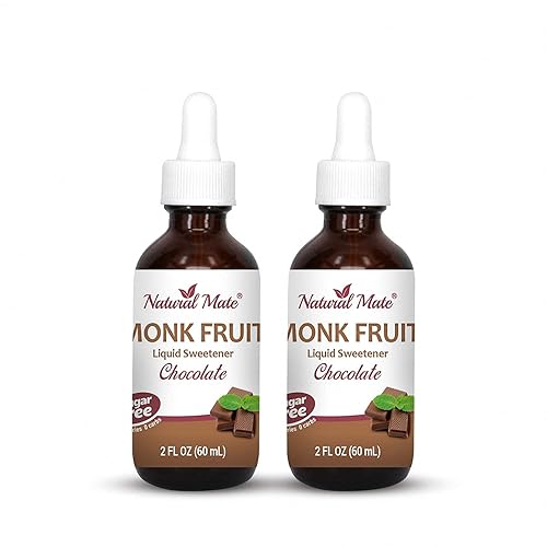 Miniatura 8 de Mezcla líquida con sabor a MonkFruit 2oz - sabor a coco - 3PK