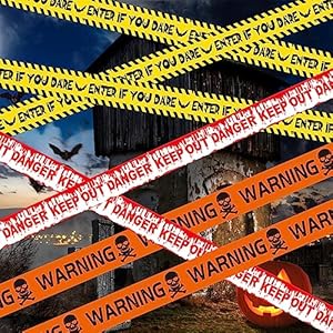3-Rolls-Halloween-Fright-Tape-Halloween-Warning-Tape-Caution-Tape-Yellow-Barrier-Tape-Hazard-Tape-Keep-Out-Tape-Enter-If-You-Dare-Prop-Haunted-Horror-Tape-Scare-Decoration-for-Outdoor-Bat-Zombie-Party 3 Rolls Halloween Fright Tape Halloween Warning Tape Caution Tape Yellow Barrier Tape Hazard Tape Keep Out Tape Enter If You Dare Prop Haunted Horror Tape Scare Decoration for Outdoor Bat Zombie Party