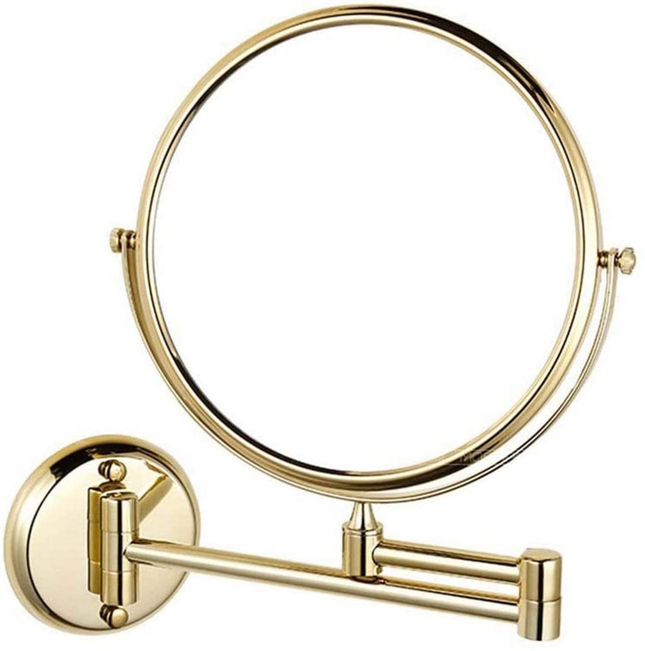 Miroir de maquillage de salle de bain mural et pliable pour simplifier votre routine beauté