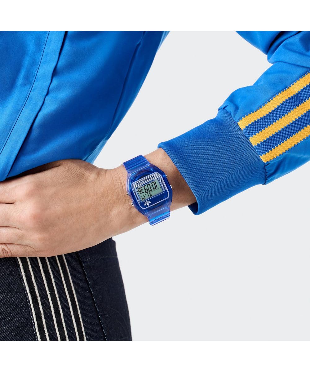 adidas Originals Unisex Digital Quarz Armbanduhr Digital Two Crystal