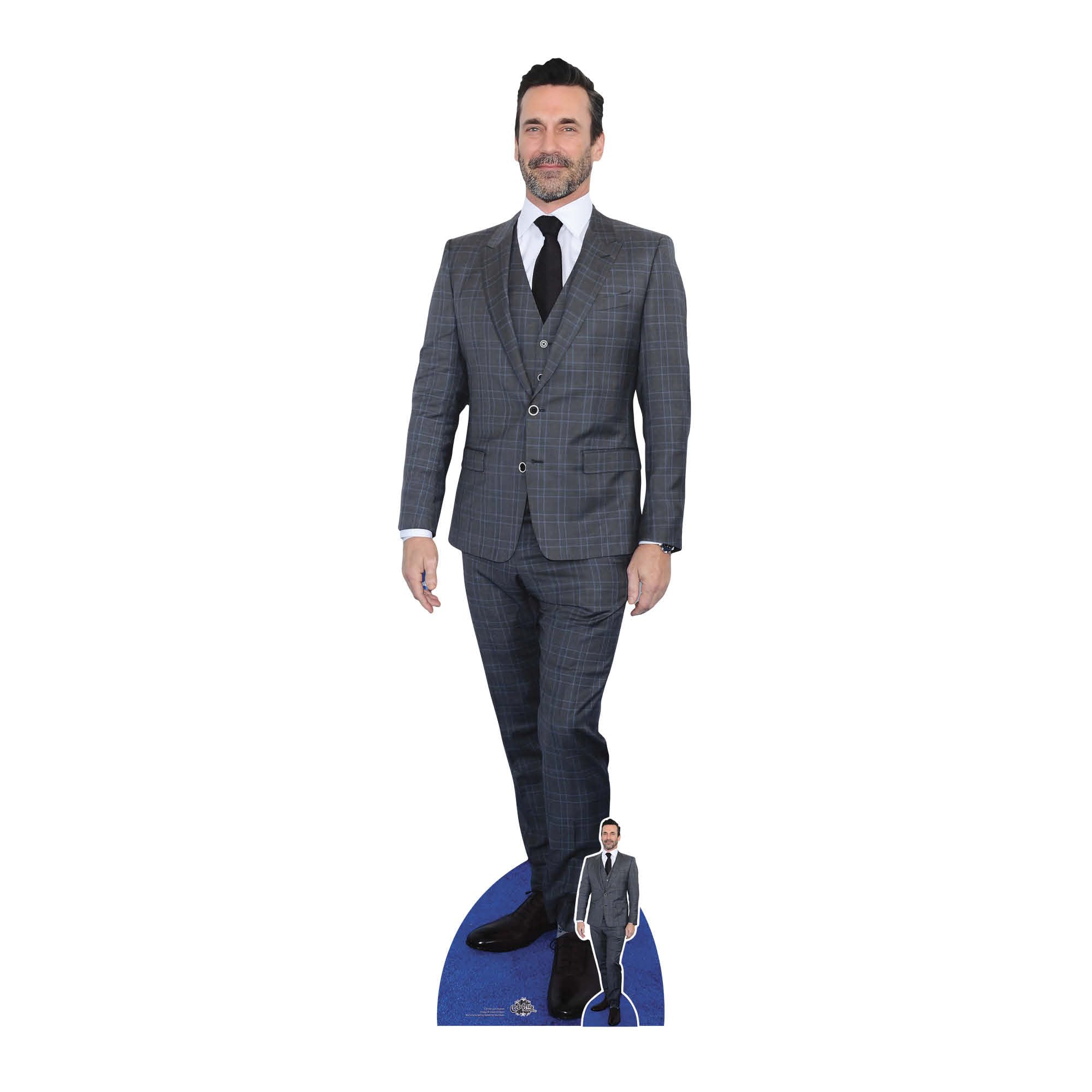 Star Cutouts CS1311 Jon Hamm Suit Lifesize Cardboard Cutout 188cm – Hollywood Actor Display, Party Decoration & Collector Gift