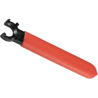 ER16M M-Type Spanner for Collet Chuck with Non-Slip Grip Applications for ER16M Clamping Nut Milling Machine Lathe Tool Holder