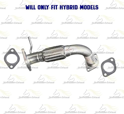 Miniatura 5 de Northeastern Exhaust  Tubo flexible delantero de escape de acero inoxidable compatible con Hyundai Sonata 2011-2015  Kia Optima 2011-2015 2.4L