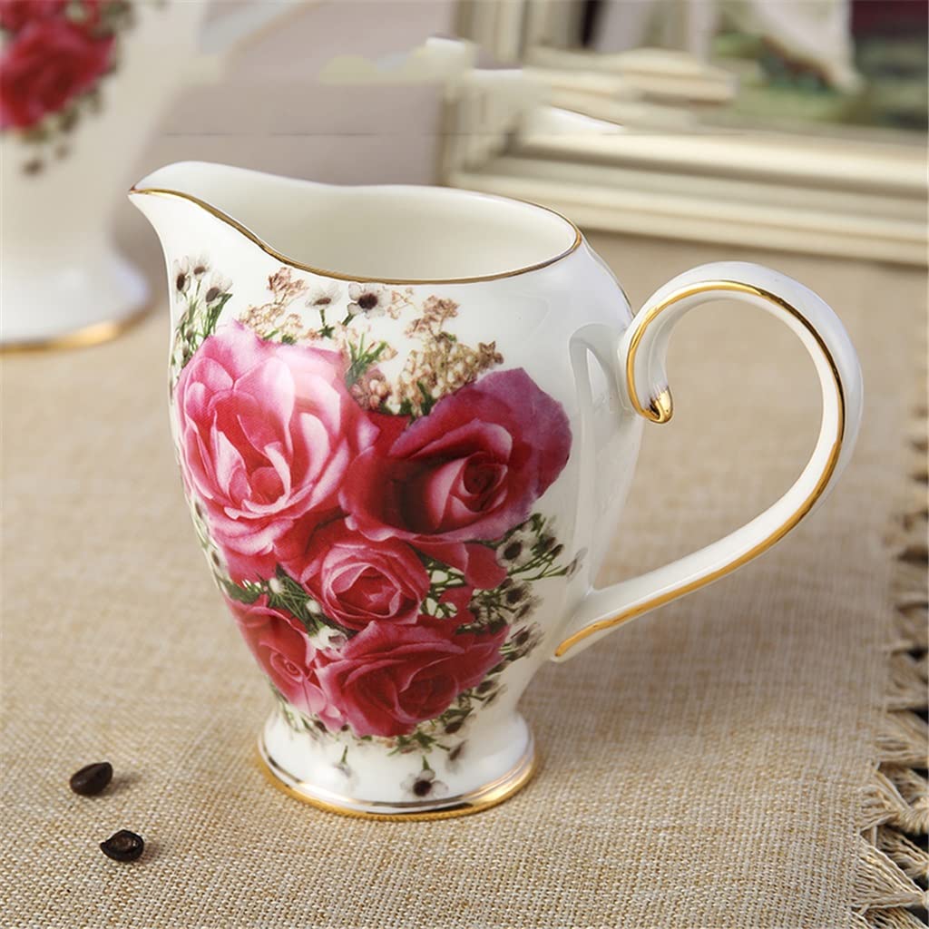 Zestaw herbaty róży zestaw kawy Porcelanowy herbata kubek spodek filiżanka ceramiczna zestaw herbaty zestaw kawy zestaw czajniczek zestaw kawy zestaw