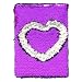 MHJY Magic Sequin Journal Reversible Sequin Notebook Mermaid Sequins Journal Color Changing Office Notebook School Diary for Kids Girls Festival Birthday Gifts