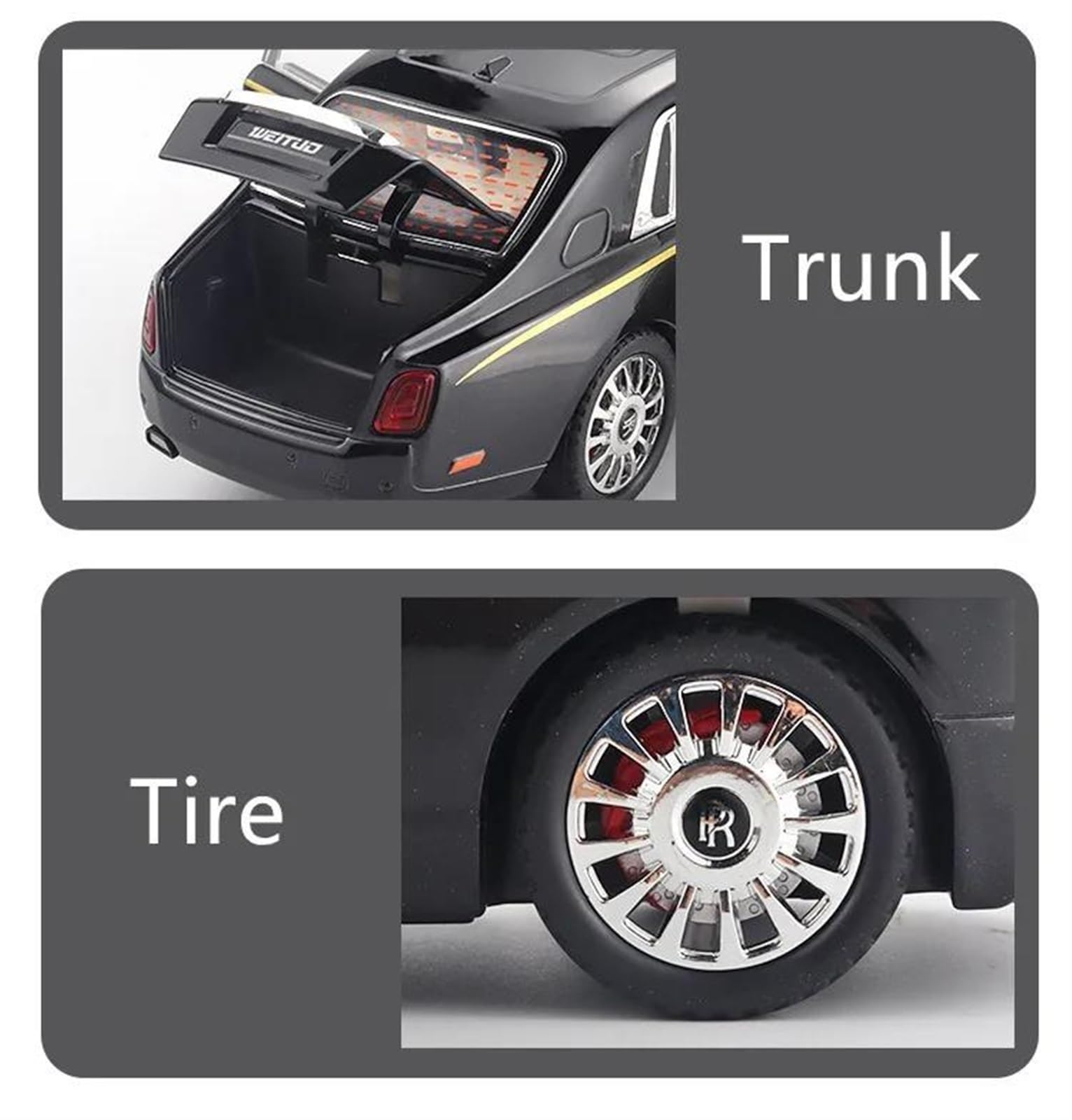 Amazon | ダイキャストカー 1:18 ロールスロイスファントム