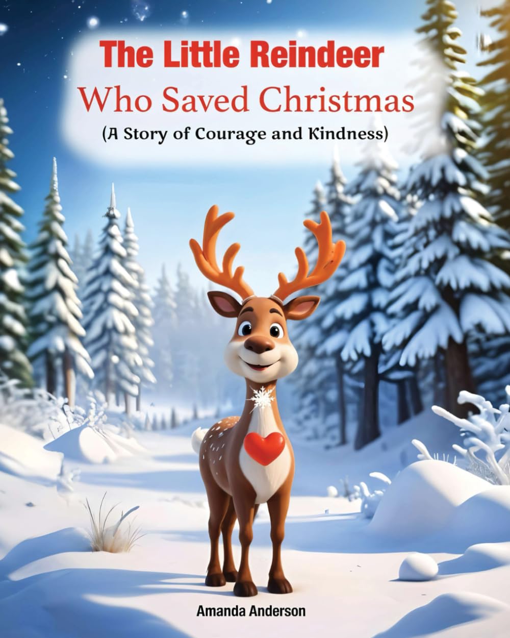 The Little Reindeer Who Saved Christmas: A Story Of Courage And Kindness