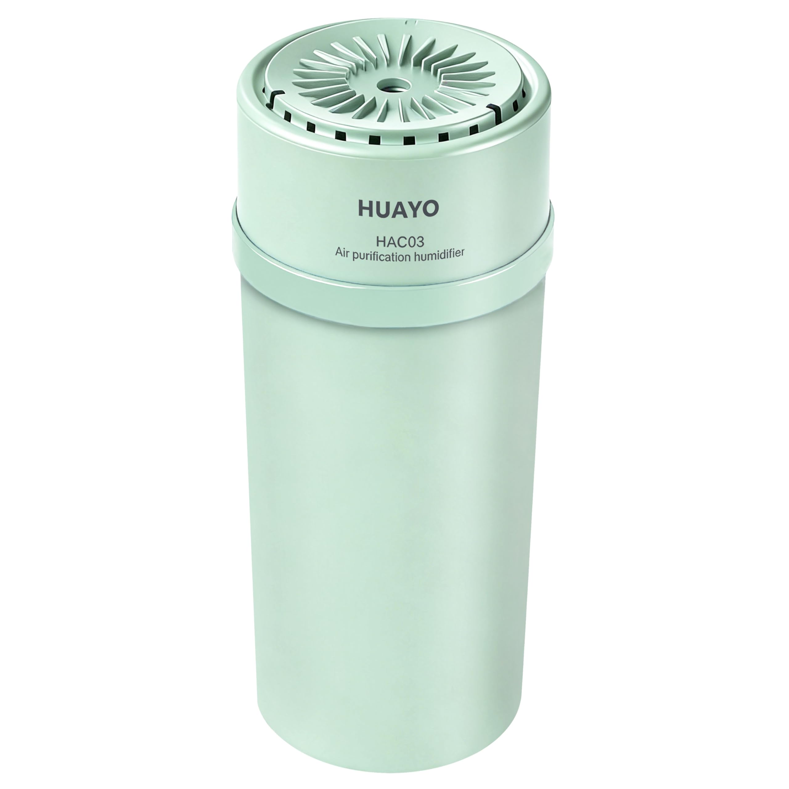 Amazon.co.jp: HUAYO 車用加湿器 加湿器付き空気清浄機 HAC03 緑色