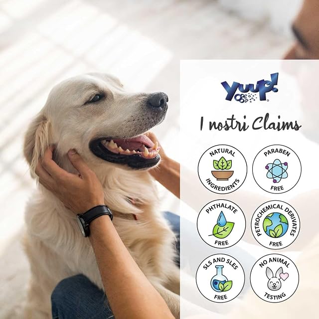 Foto 5 de 8 de YUUP! - Champú Blanqueador para Perros y Gatos de Pelo Blanco, 500 ml, Anti-Amarilleo, Limpia la Piel, Nutre…