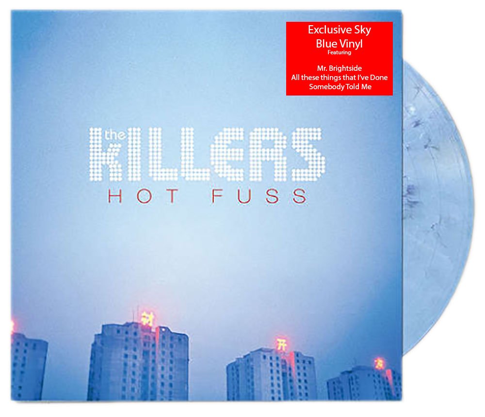 The Killers - Hot Fuss Limited LP Exclusive Blue Vinyl