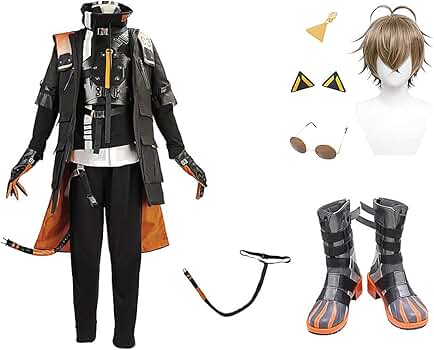 にじさんじEN アルバーン・ノックス コスプレ衣装＋ウィッグ Amazon