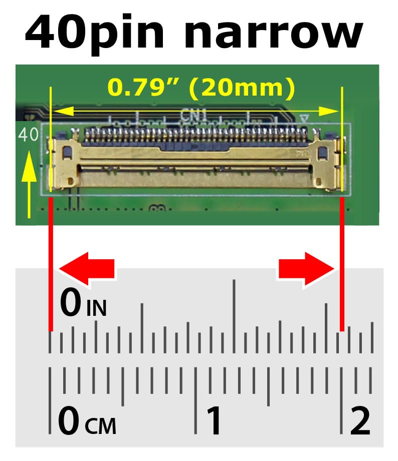 40PIN B156HAN12.5 対応交換液晶パネル360hz
