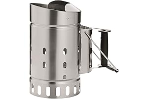Rösle Stainless Steel Charcoal Starter Chimney XL Rapid Fire Chimney